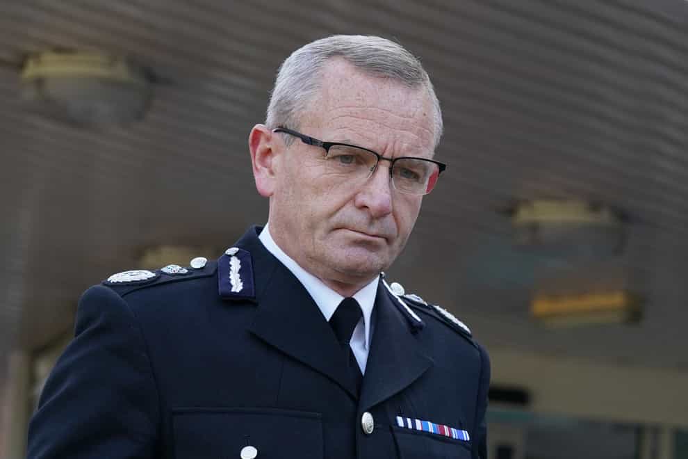 Chief Constable Iain Livingstone of Police Scotland (Andrew Milligan/PA)