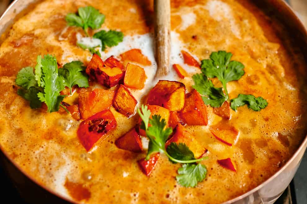 Fragrant squash curry from Together by Jamie Oliver (David Loftus/PA)