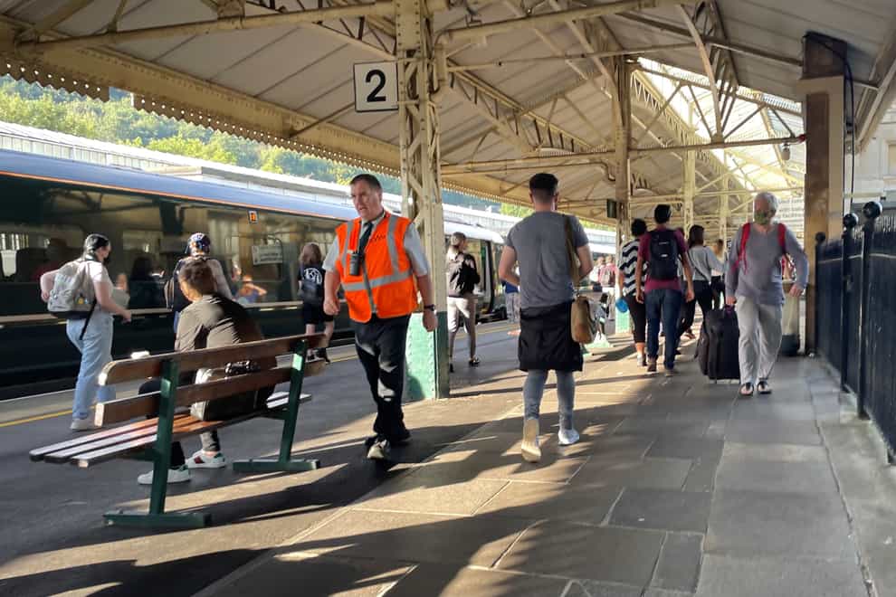 Transport usage has reached some of the highest weekday levels of the pandemic following the end of the summer holiday period and the return of schools (Ben Birchall/PA)