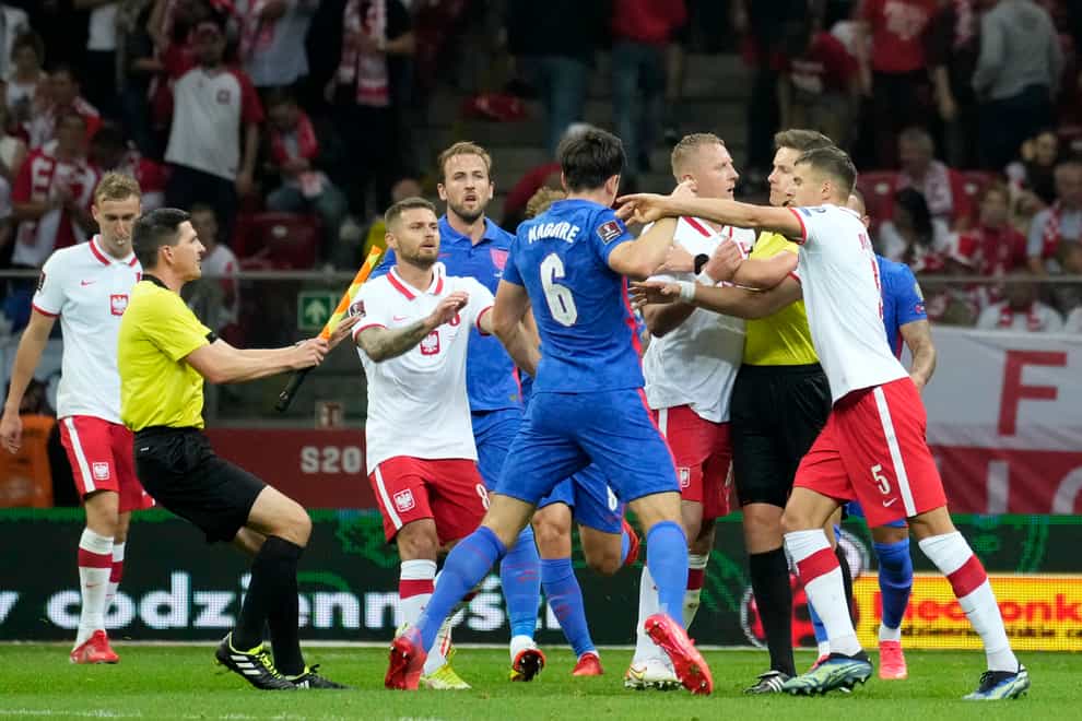 Tempers boiled over in Poland (Czarek Sokolowski/AP)
