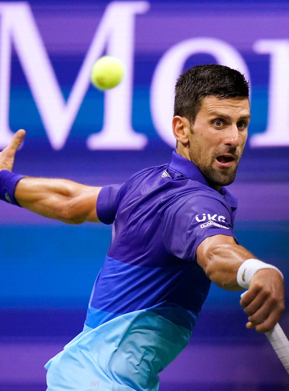 Novak Djokovic beat Matteo Berrettini in four sets (Frank Franklin II/AP)