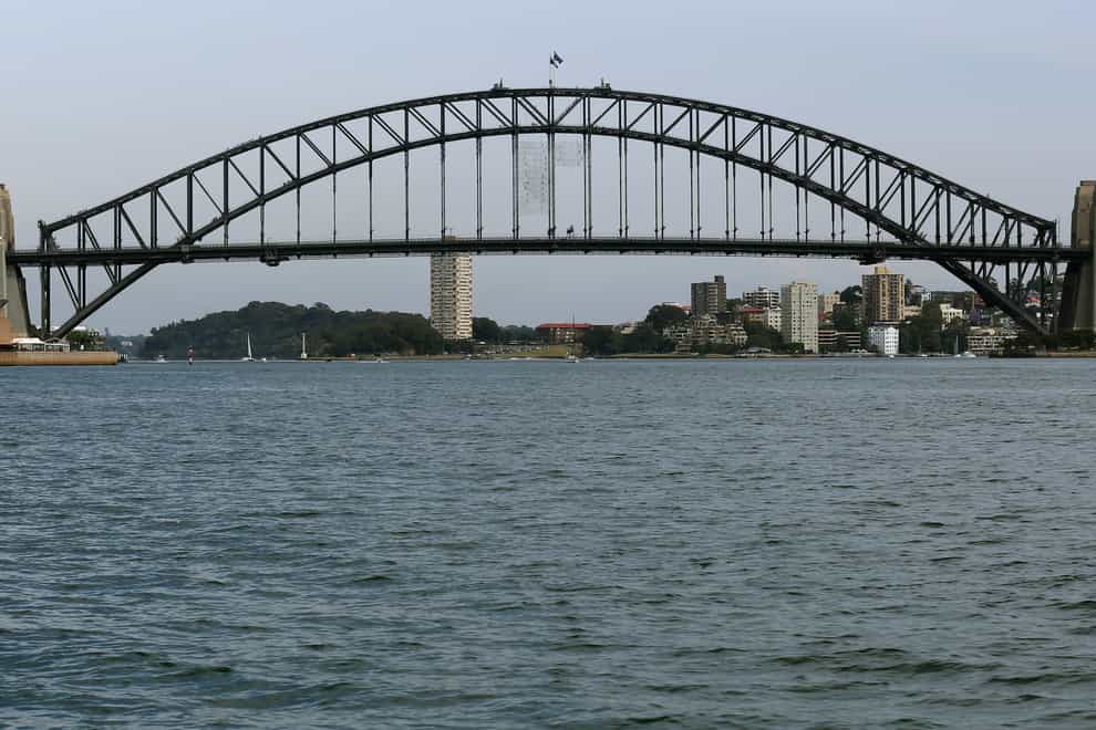 A View of the Sydney Harbour Bridge and Opera House (Chris Radburn/AP)