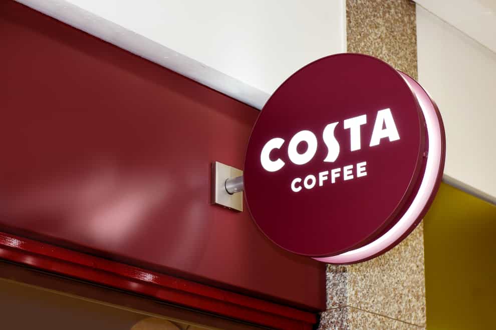 Costa Coffee is giving all employees a 5% pay rise and recruiting 2,000 new workers (Costa Coffee/PA)