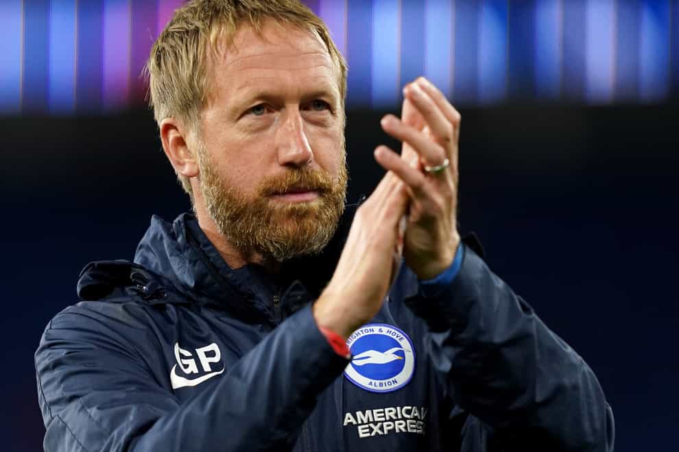 Brighton manager Graham Potter feels the squad is stronger following their summer transfer business (David Davies/PA)