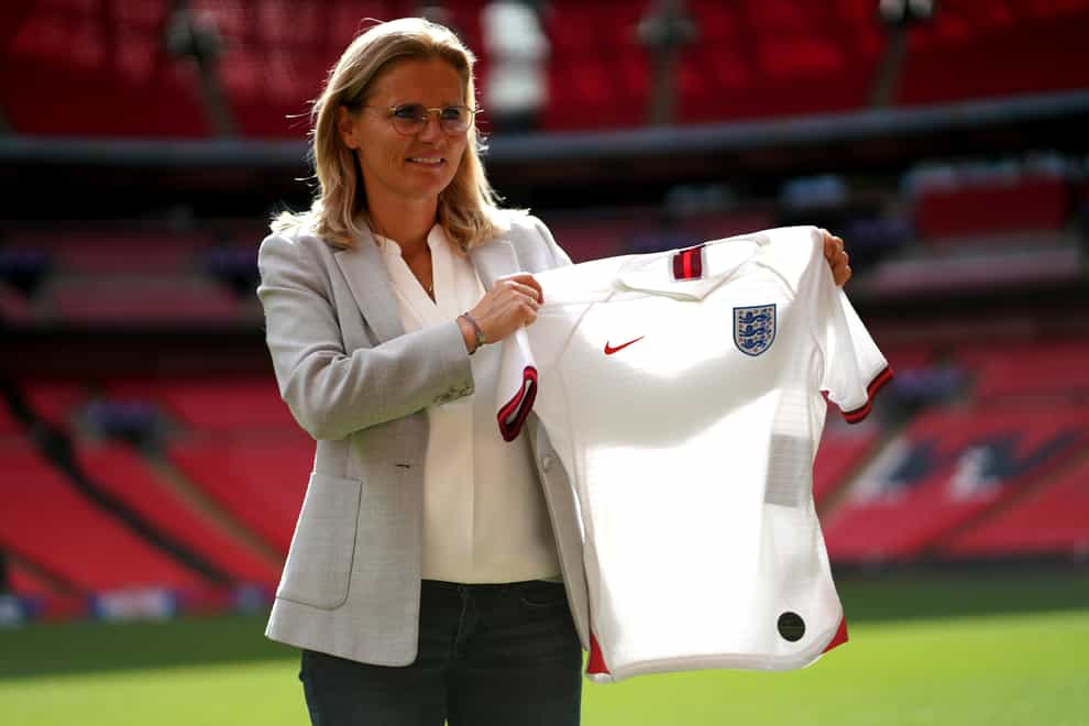 Sarina Wiegman was appointed as England Women’s boss last August (Adam Davy/PA)