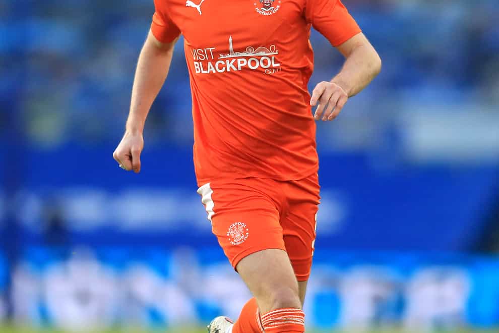 James Husband is set to return for Blackpool (PA)