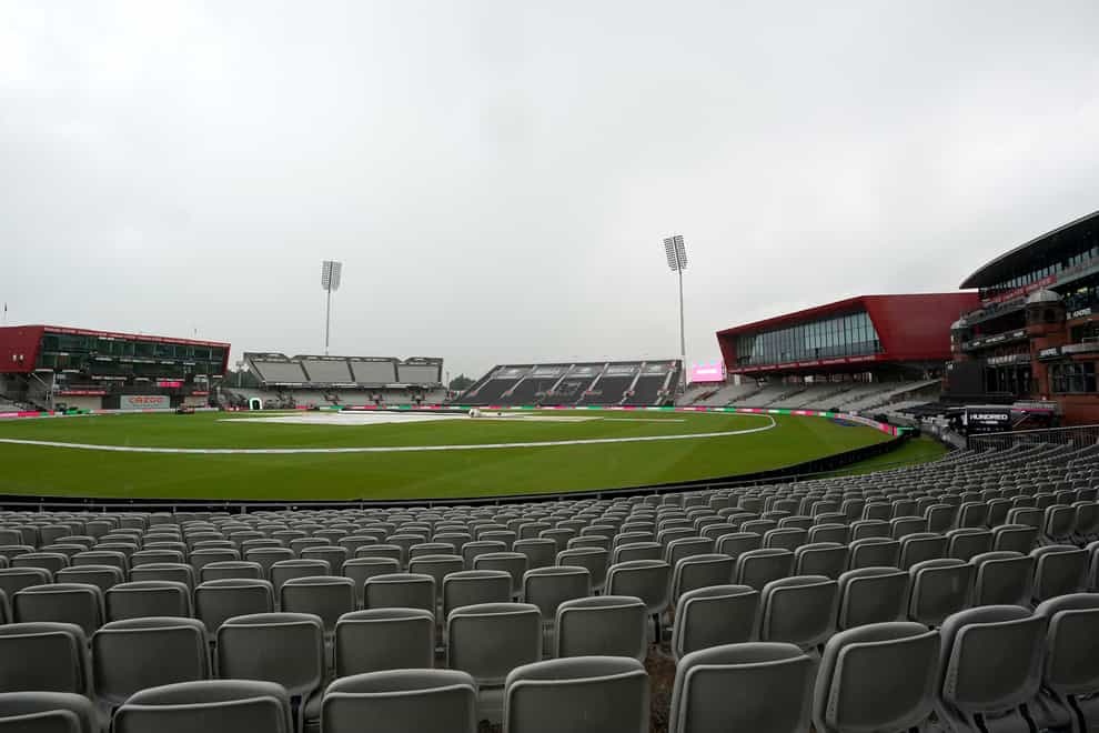 The final Test was still in major doubt just hours before it was due to start at Old Trafford (Zac Goodwin/PA)