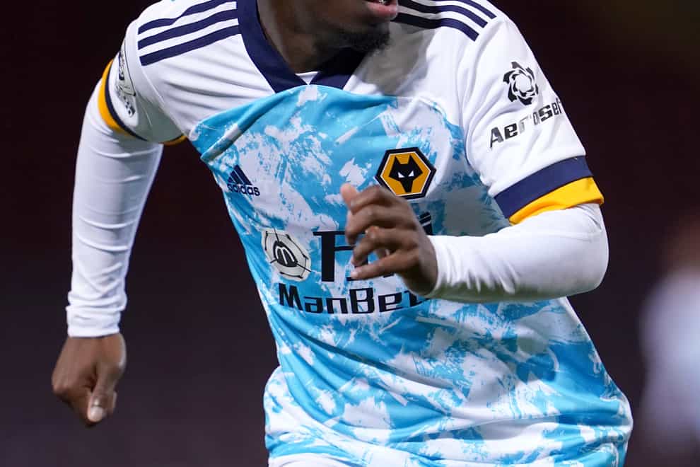 Austin Samuels has joined Aberdeen on loan from Wolves (Tim Goode/PA)