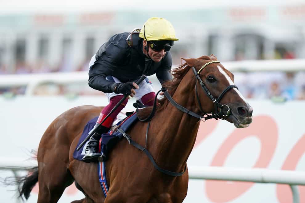 Stradivarius and Frankie Dettori were always in control on the way to victory in the Doncaster Cup (Mike Egerton/PA)