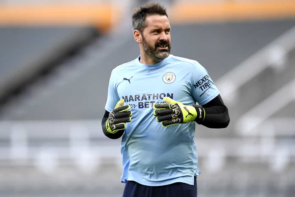 Scott Carson could make a rare appearance for Manchester City this weekend (Peter Powell/PA)