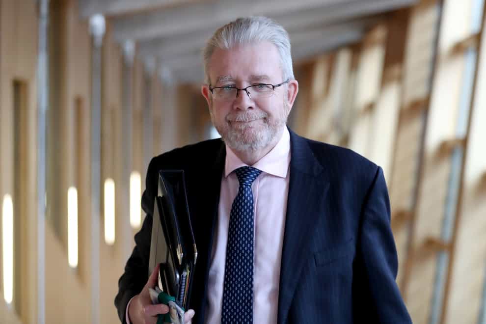 SNP president Mike Russell told the party it should work ‘hand in hand’ with other pro-independence factions to secure and win another referendum (Jane Barlow/PA)