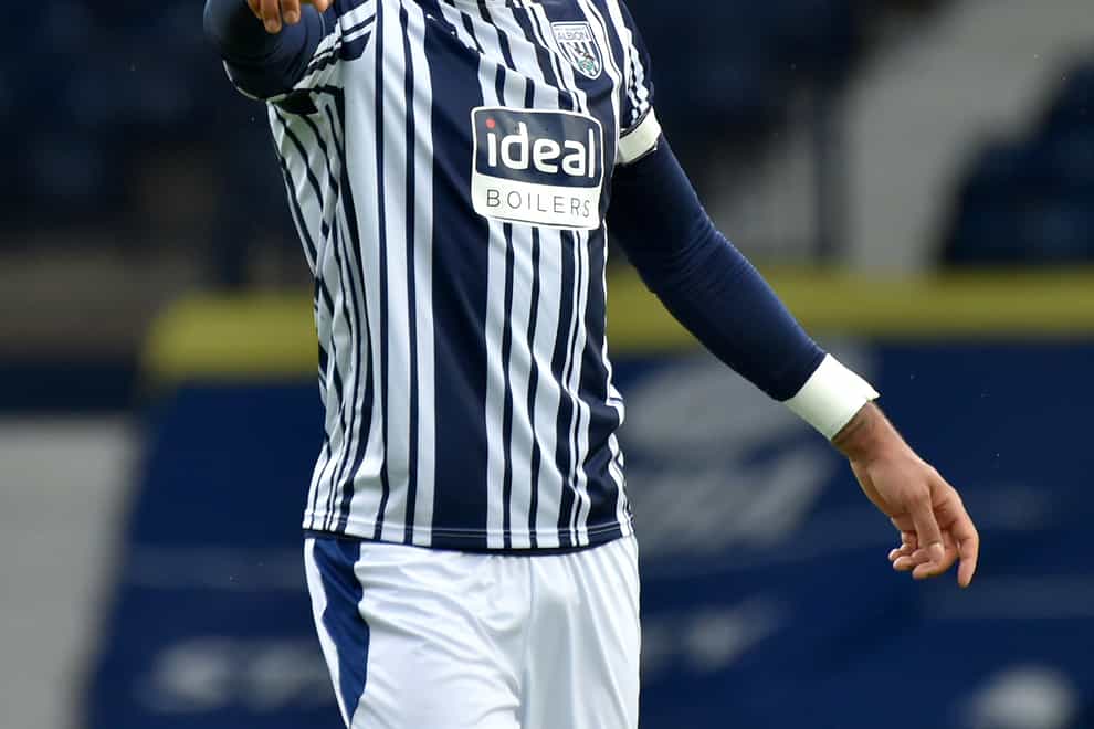 Kyle Bartley was on target just after the break for West Brom (Rui Vieira/PA)