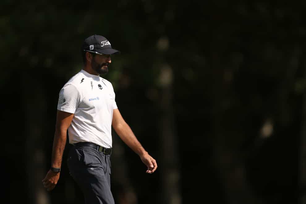 Italy’s Francesco Laporta holds a one-shot lead heading into the final round of the BMW PGA Championship (Steven Paston/PA)