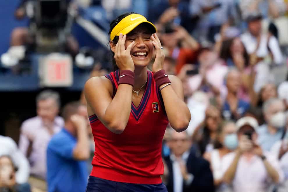 Emma Raducanu achieved the ‘impossible’ by winning the US Open (Elise Amendola/AP)