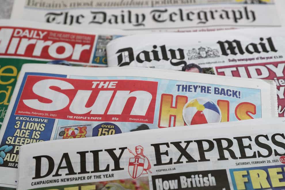 What the papers say – September 13 (PA)