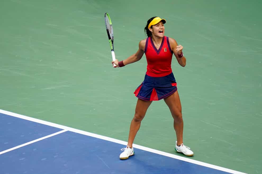 Emma Raducanu won the US Open at the weekend (Frank Franklin II/AP/PA)