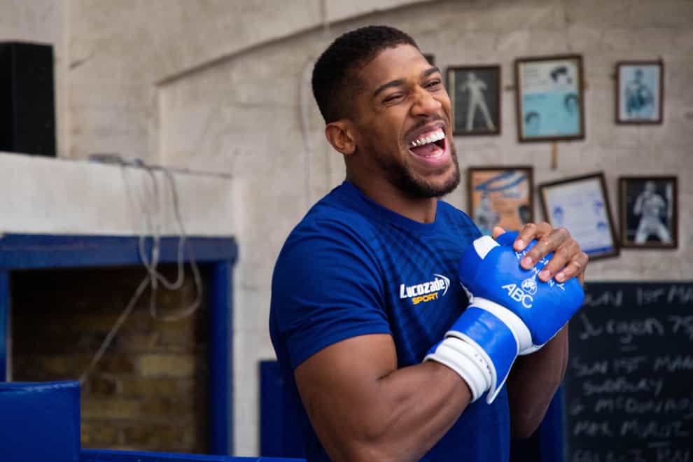 Anthony Joshua believes both he and boxing “need” a fight against Tyson Fury to happen (David Parry/PA)