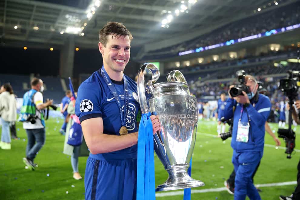Cesar Azpilicueta, pictured, wants to stay longer at Chelsea and carve out more memorable moments like lifting the Champions League trophy (Nick Potts/PA)