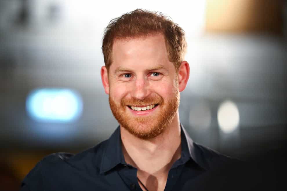 The Duke of Sussex spoke at the virtual event (Hannah McKay/PA)