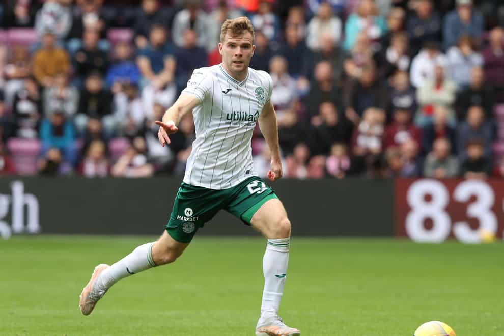 Chris Cadden was back in action at Tynecastle (Jeff Holmes/PA)