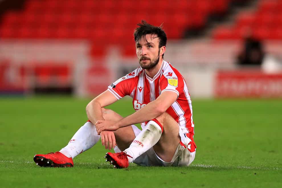 Morgan Fox suffered a hamstring injury in training on Monday and will miss Stoke’s Championship clash with Barnsley (Mike Egerton/PA)