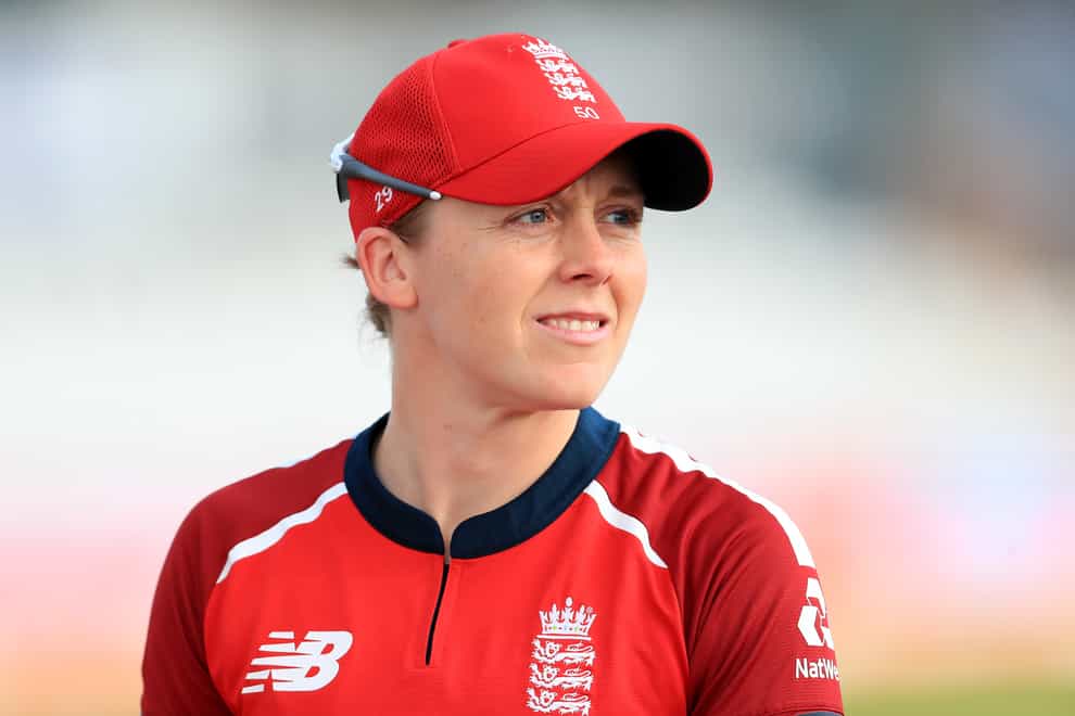 England Women’s captain Heather Knight said it would be “strong message” for the team to go and play cricket in Pakistan this October (Mike Egerton/PA)