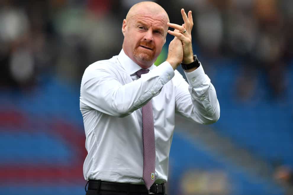 Sean Dyche has committed his future to Burnley (Anthony Devlin/PA)