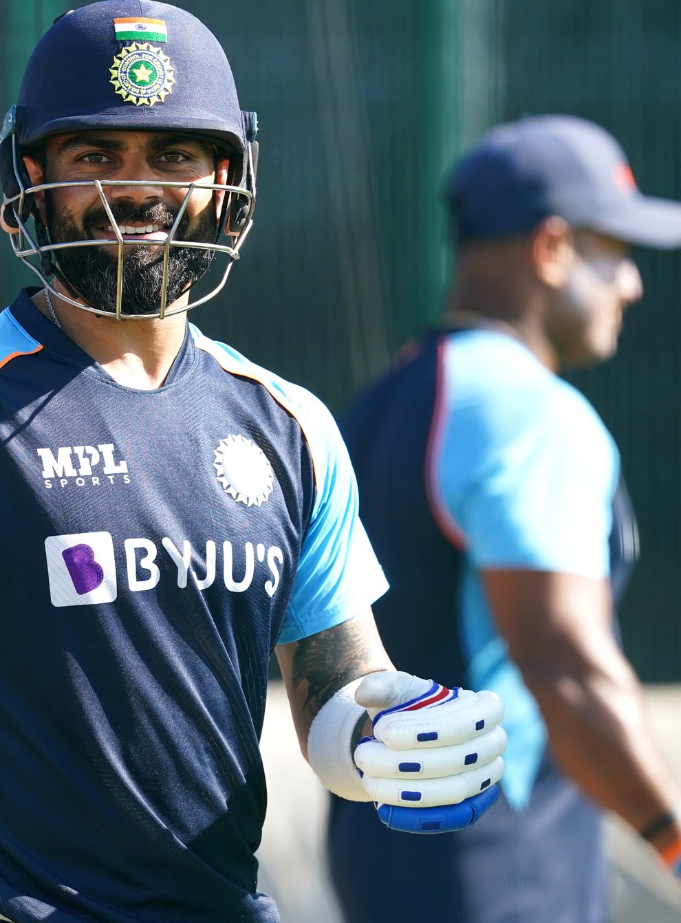 Virat Kohli is to stand down as India’s T20 captain after next month’s World Cup (Martin Rickett/PA)