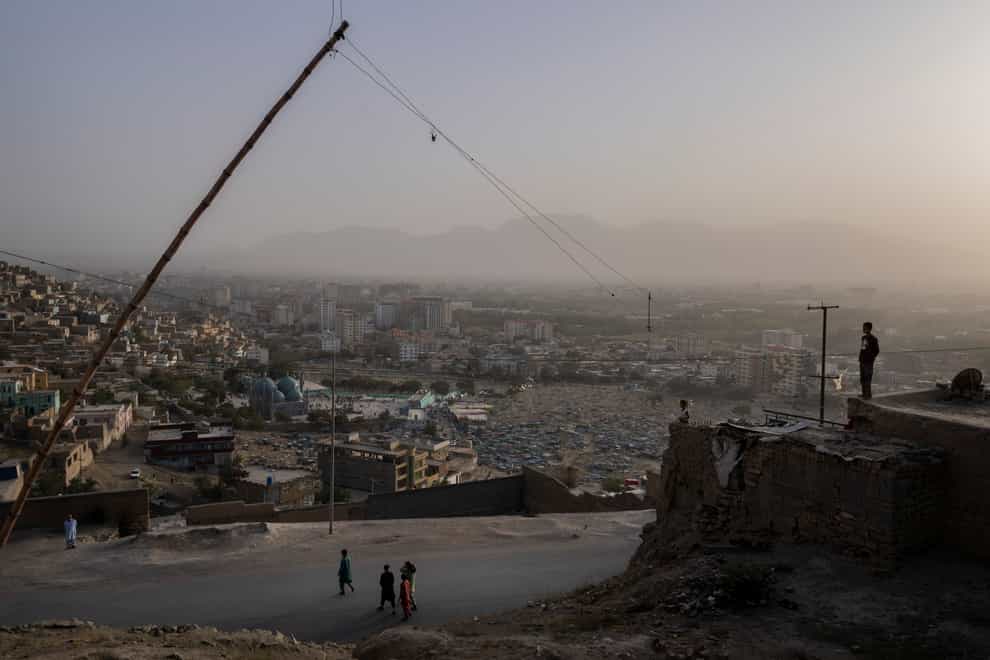 Sharif is hiding from the Taliban in Kabul (Bernat Armangue/AP)