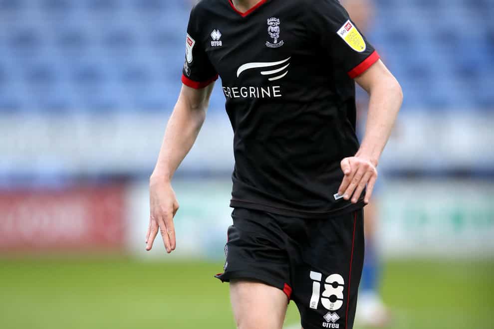 Lincoln midfielder Conor McGrandles was forced off against Rotherham (Nick Potts/PA)