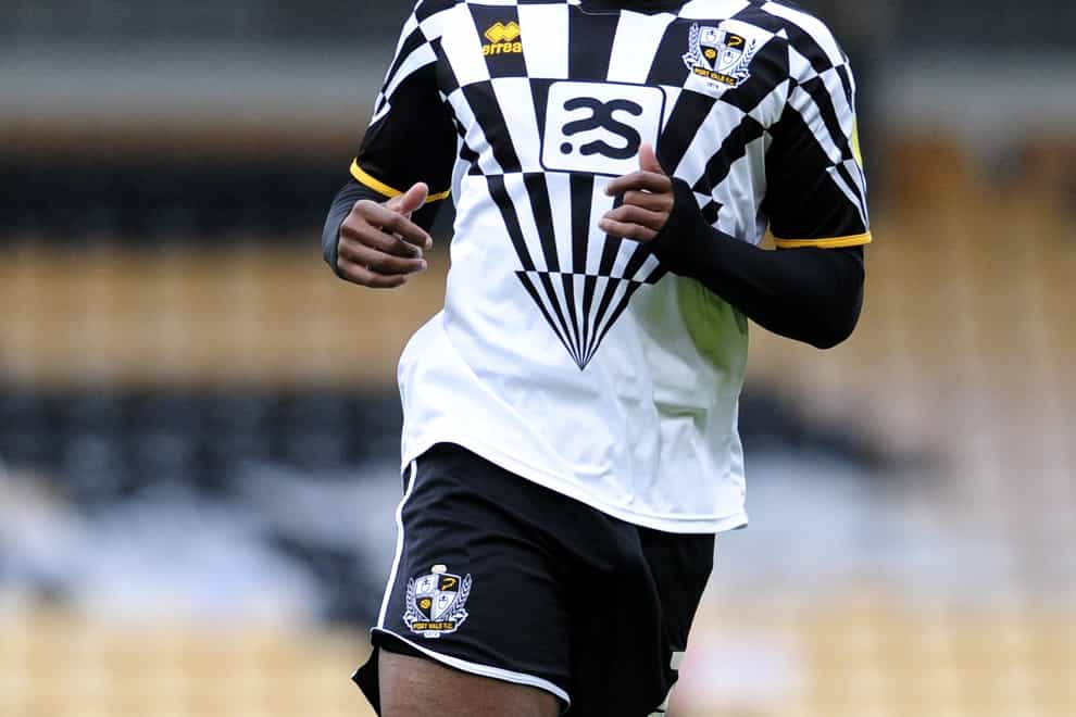 Port Vale’s Devante Rodney has been handed a three-match suspension by the Football Association (Zac Goodwin/PA).