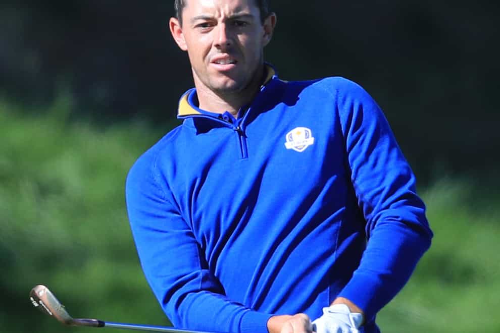 Rory McIlroy has played in every Ryder Cup session for which he has been eligible since making his debut at Celtic Manor in 2010 (Gareth Fuller/PA)