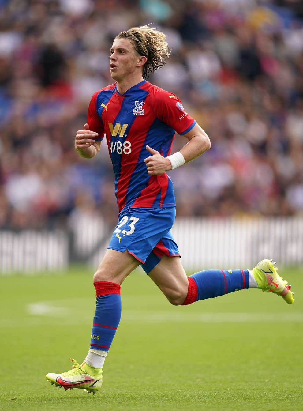 Crystal Palace manager Patrick Vieira believes Conor Gallagher (pictured) is not yet ready for an England call-up (Adam Davy/PA)