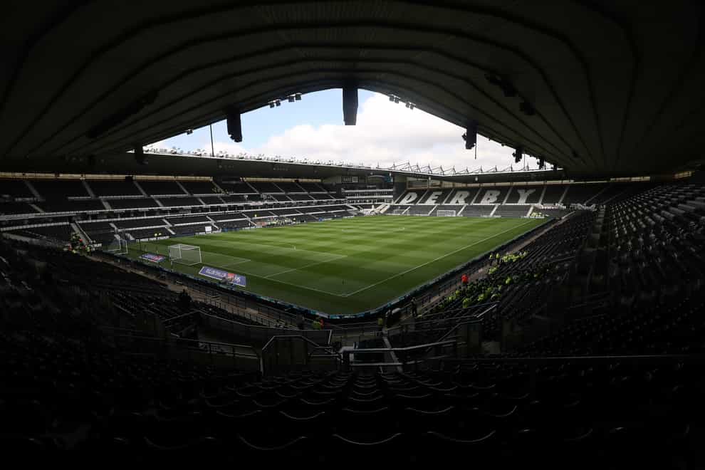 Derby are set to go into administration (Bradley Collyer/PA)