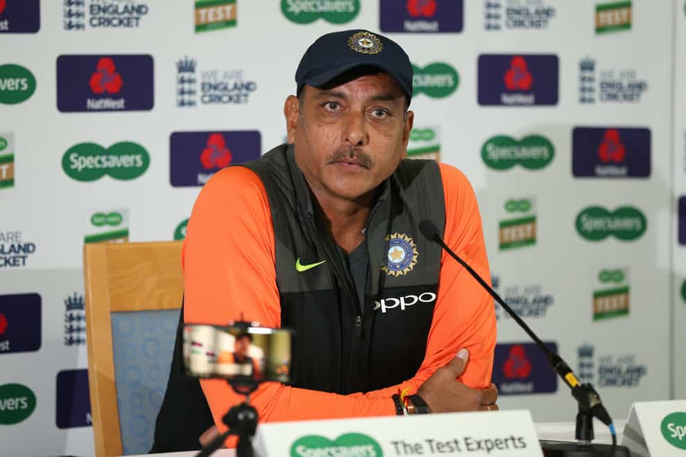 Ravi Shastri is set to stand down as India head coach after the T20 World Cup (Jonathan Brady/PA)
