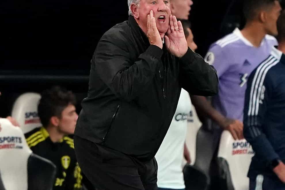 Newcastle head coach Steve Bruce faced fresh calls for him to go (Owen Humphreys/PA)
