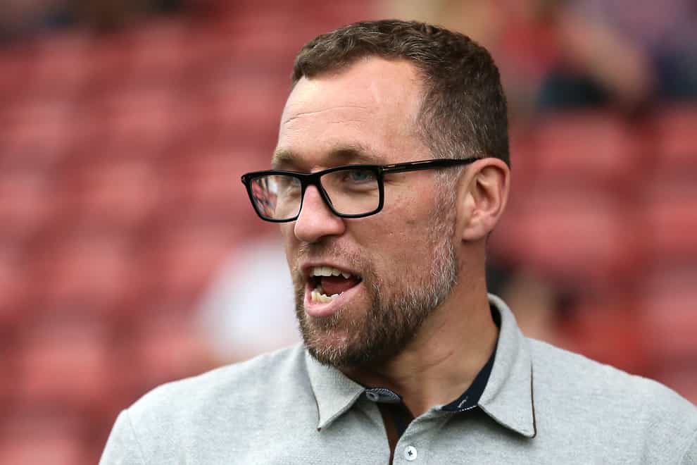 David Artell reserved praise for two Crewe players (Nigel French/PA)