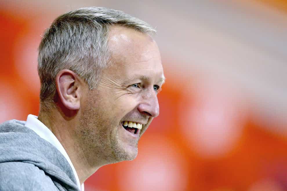 Blackpool manager Neil Critchley liked what he saw from his team on Teesside (Nigel French/PA)
