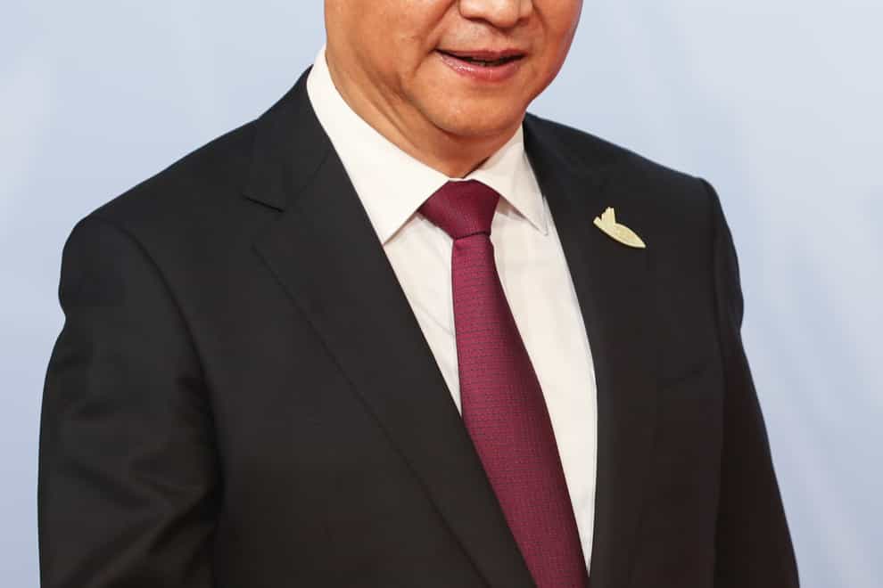 Chinese President Xi Jinping (Matt Cardy/PA)