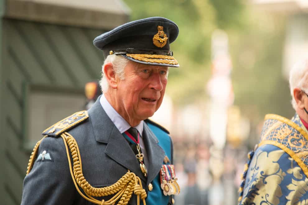 The Prince of Wales, arriving to attend a service of Thanksgiving and Rededication to commemorate the 81st Anniversary of the Battle of Britain at Westminster Abbey, London. Picture date: Sunday September 19, 2021.