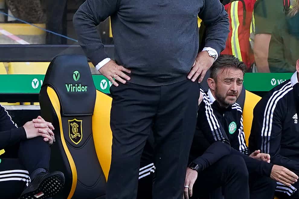 Ange Postecoglou’s side lost on the road again (Andrew Milligan/PA)