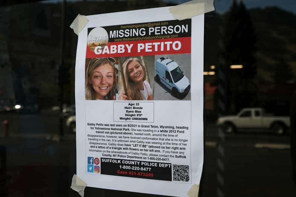Gabby Petito, 22, vanished while on a cross-country trip in a converted camper van with her boyfriend. (Amber Baesler/AP)