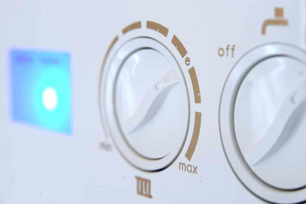 Most UK homes are heated with gas (Joe Giddens/PA)