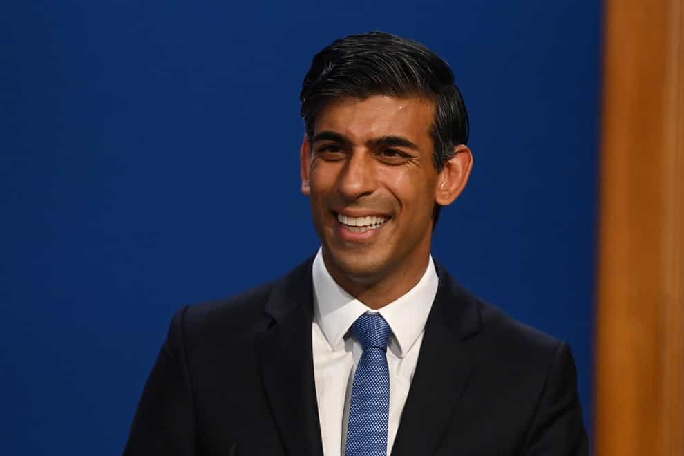 Chancellor Rishi Sunak brought financial schemes in to help people and businesses during the pandemic (Toby Melville/PA)