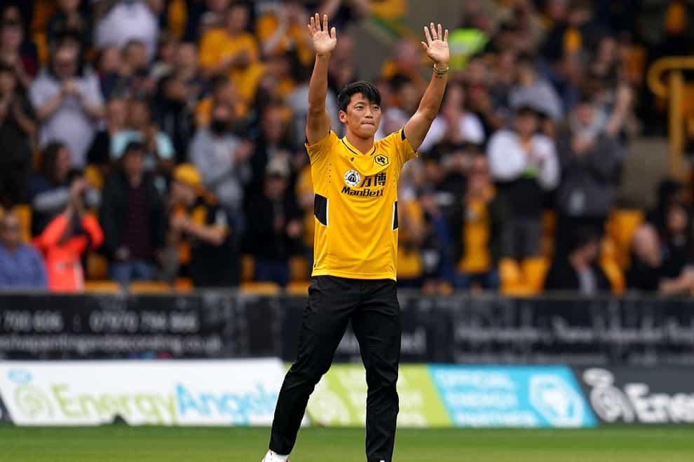 Hwang Hee-chan could make his first Wolves start against Tottenham. (Nick Potts/PA)