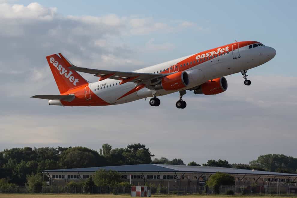 Ministers ‘missed the boat’ by waiting until after the summer holidays for the latest easing of travel rules, easyJet has claimed (Matt Alexander/PA)