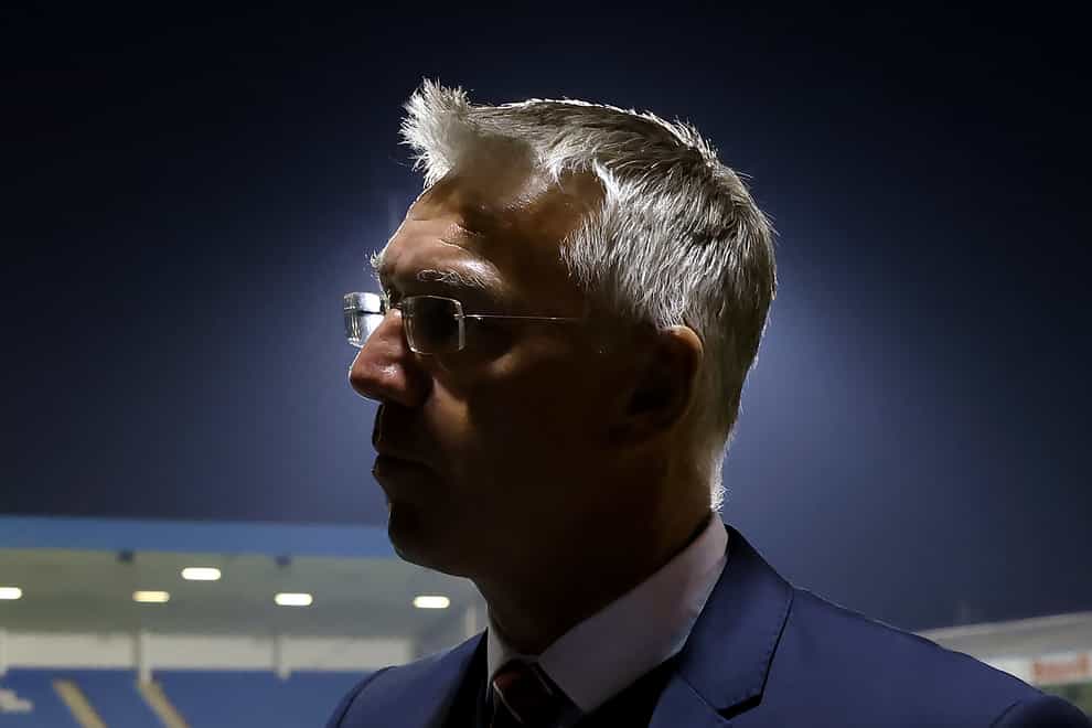 Charlton manager Nigel Adkins is seeing signs of progress (Steven Paston/PA)