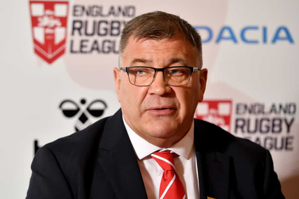 Head coach Shaun Wane is hoping the World Cup postponement will work in England’s favour (Anthony Devlin/PA)