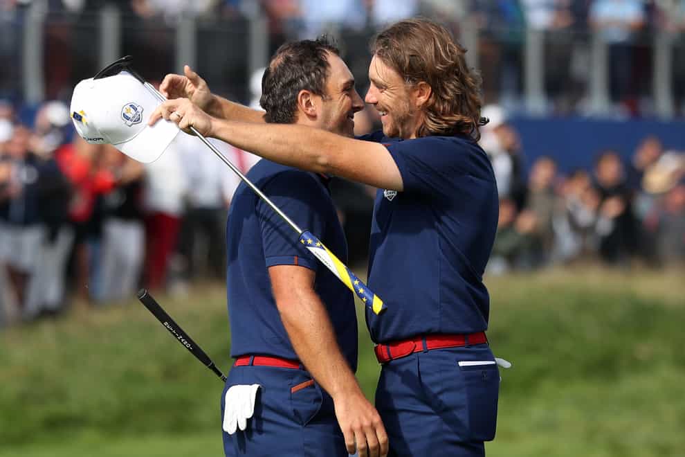 Tommy Fleetwood wants to move on from his partnership with Francesco Molinari (David Davies/PA)