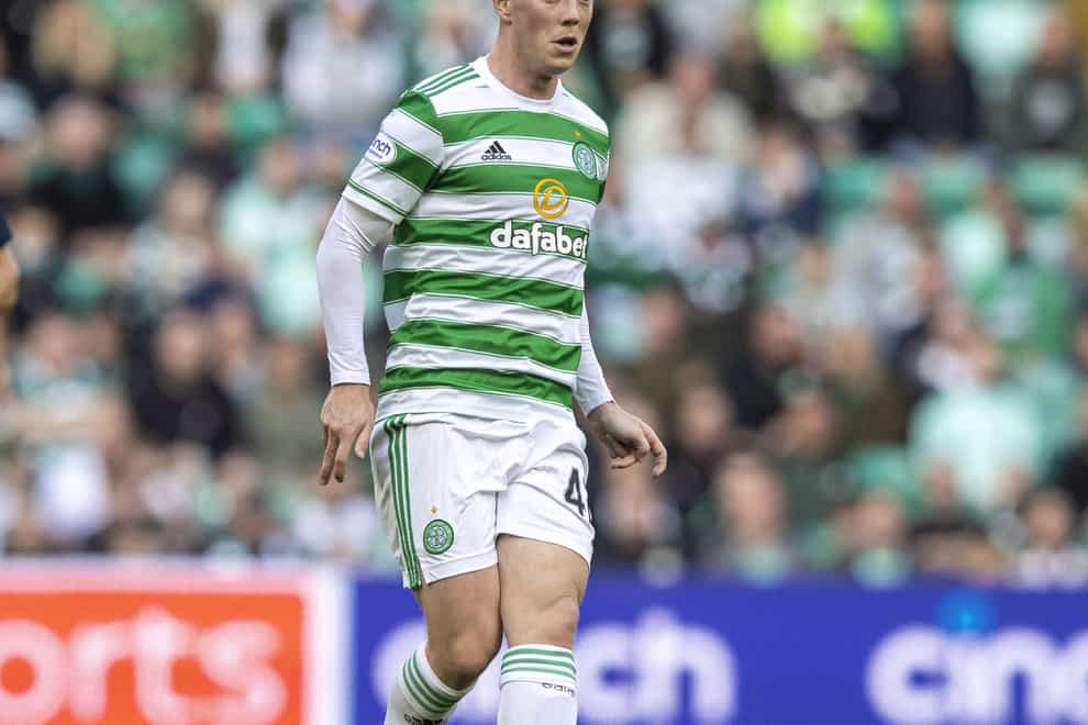 Callum McGregor will remain sidelined for the clash with Raith Rovers. (Jeff Holmes/PA)